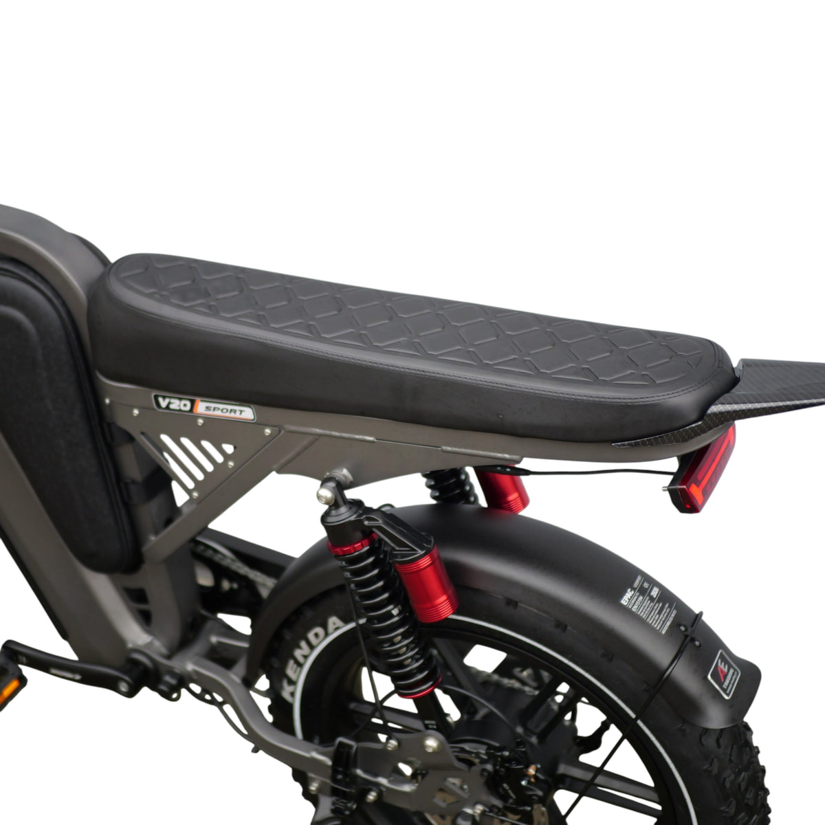 QmWheel V20 Sport - Fatbike - Silver Grey - 2026