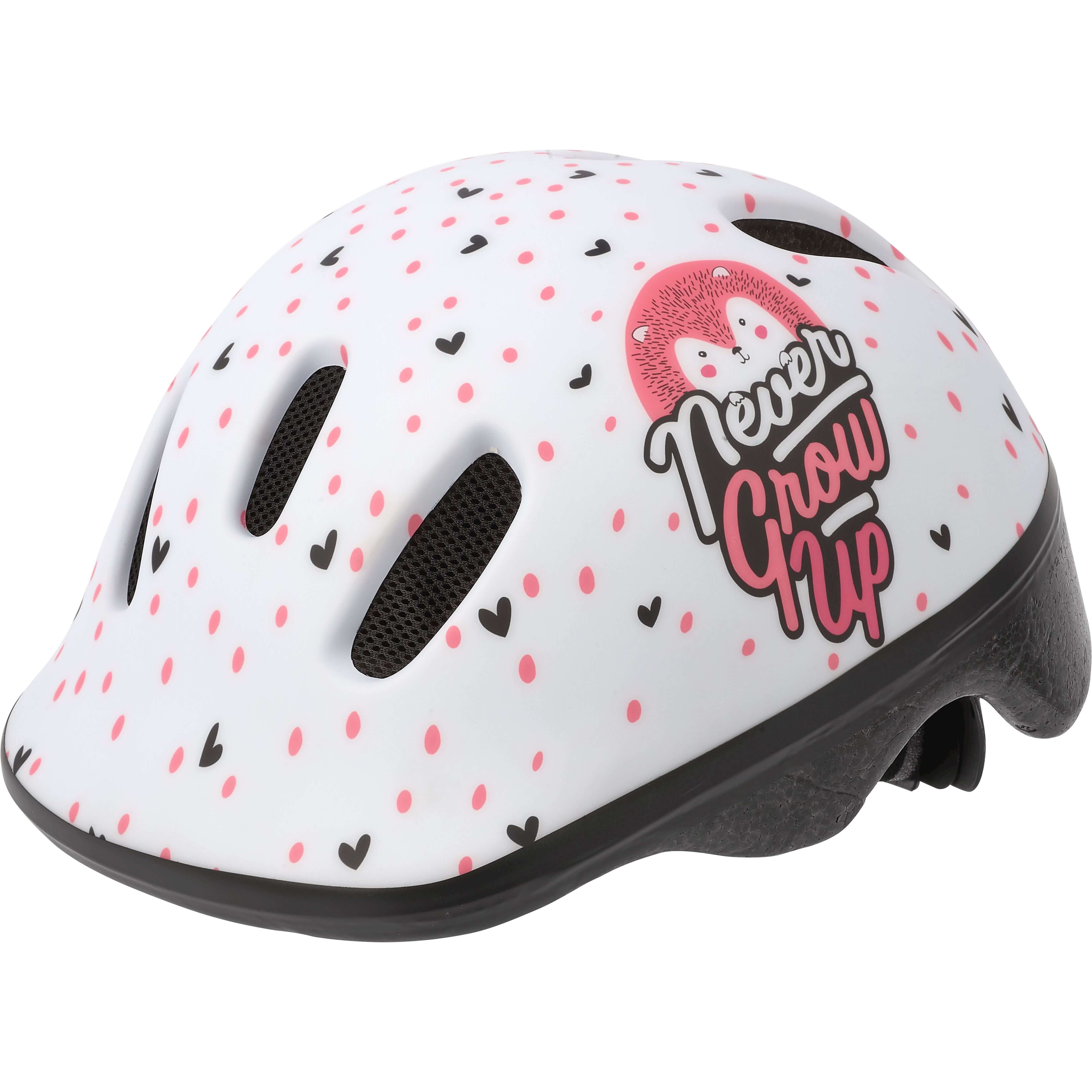 Polisport helm hoggy XXS 44-48cm wit - AE-trading