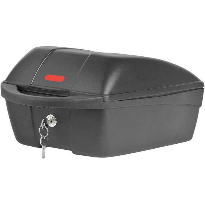 Polisport topkoffer 11L afneembaar zwart 32x26x18cm - AE-trading