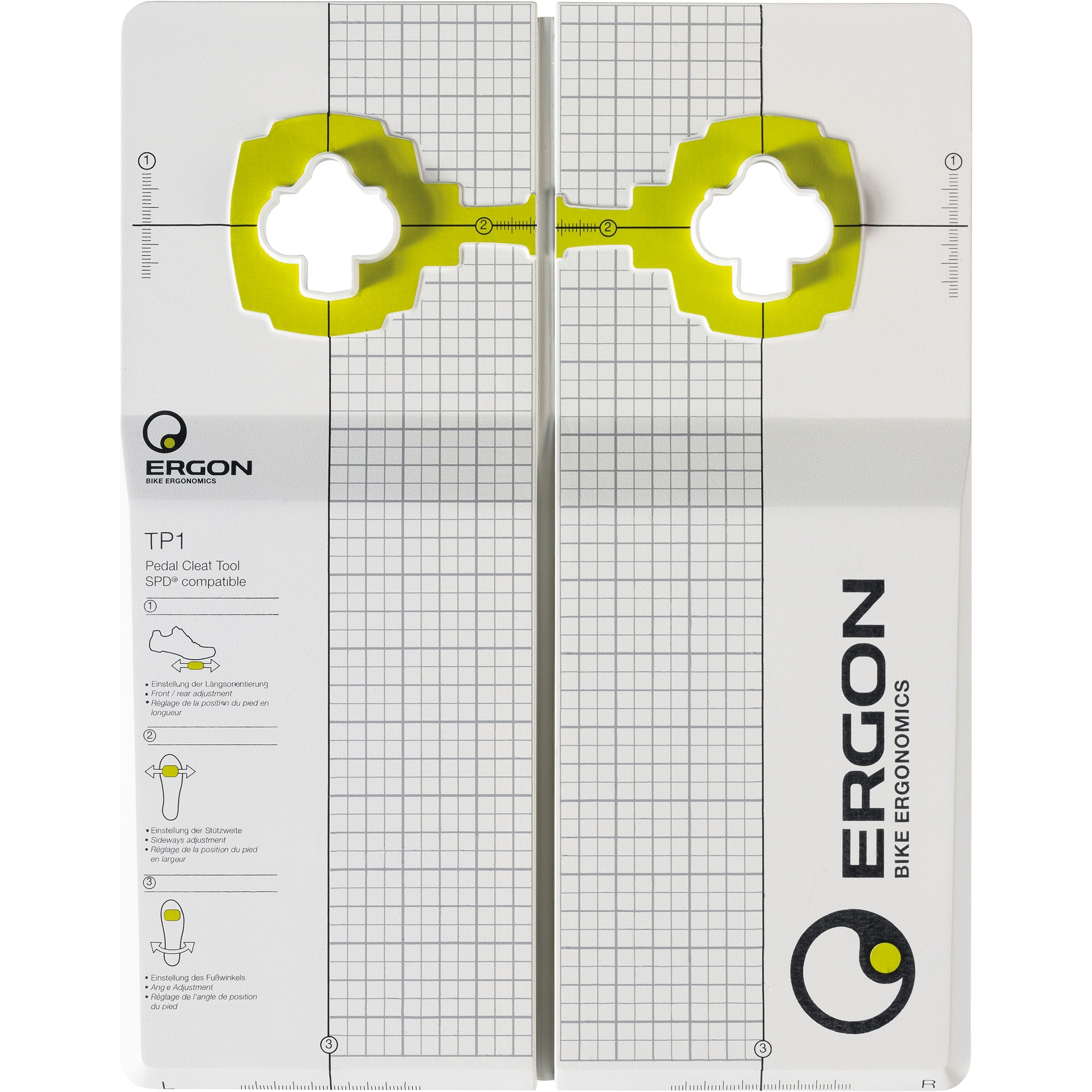 Ergon afstelmal TP1 SPD plaat - AE-trading