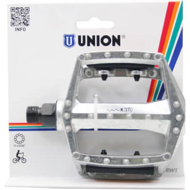Union pedalen 102 BMX 9/16 zilver op kaart - AE-trading