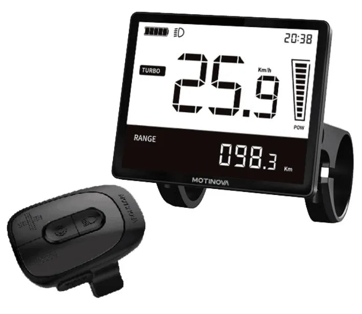 Motinova CS520C Display met Bedieningsknop geschikt voor Popal Novel - AE-trading