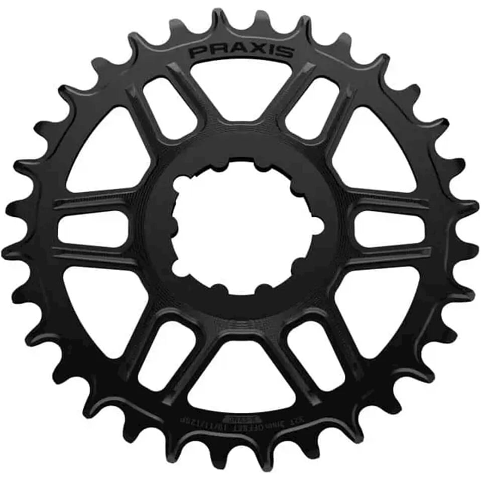 Praxis kettingblad 1x MTB DM 30T 0mm-offset 10/11/12sp - AE-trading
