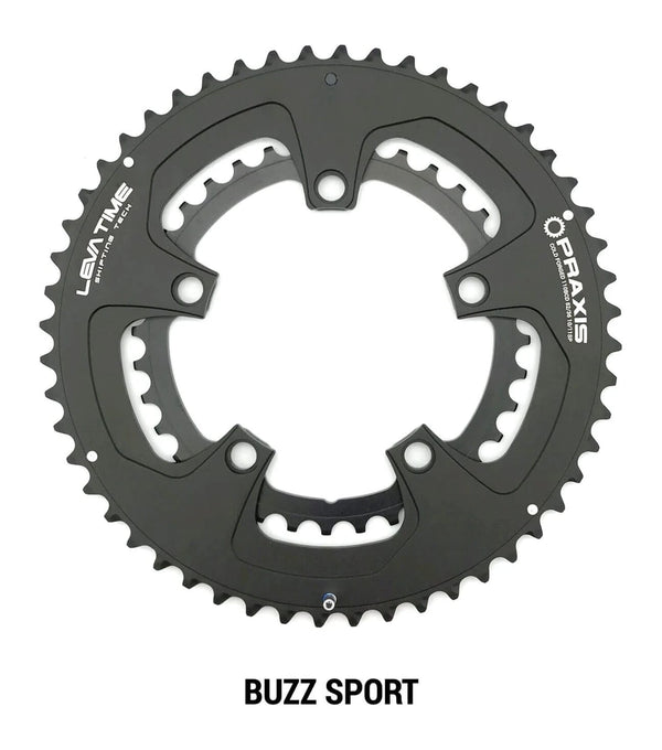 Praxis kettingblad Buzz Sport 110BCD 48/32t zwart - AE-trading