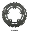 Praxis kettingblad Buzz Sport 110BCD 52/36t zwart - AE-trading