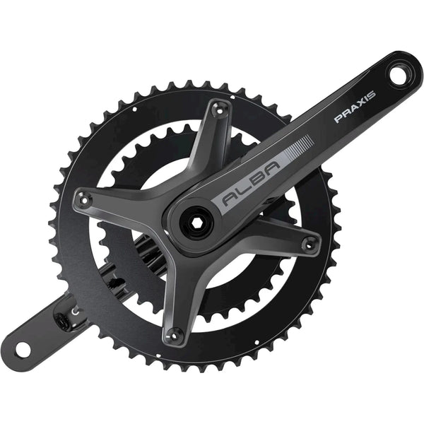 Praxis crankstel Alba M30 DM 170mm 50/34T LT2 10/11/12sp - AE-trading
