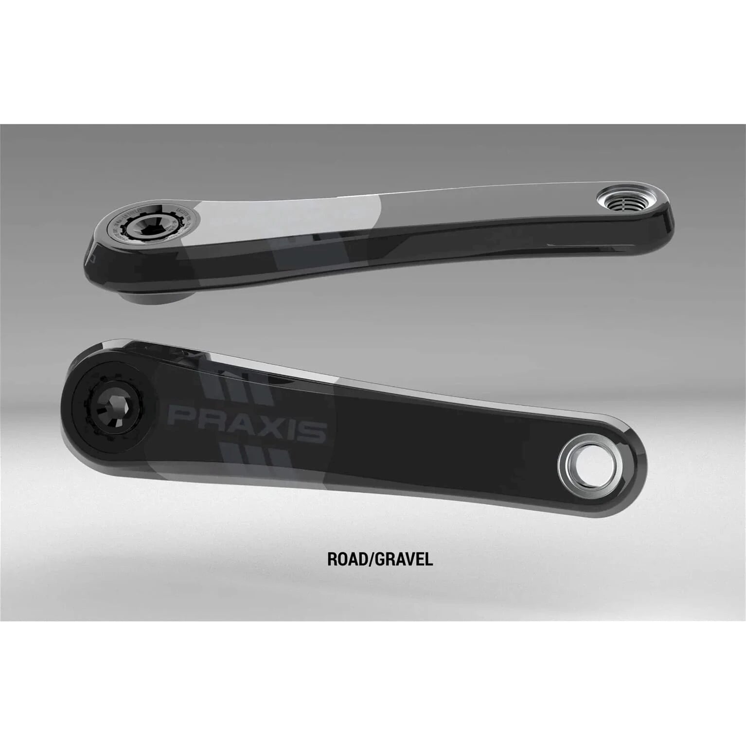 Praxis E-race crankstel carbon Etor spline 165mm (Fazua R60 - AE-trading