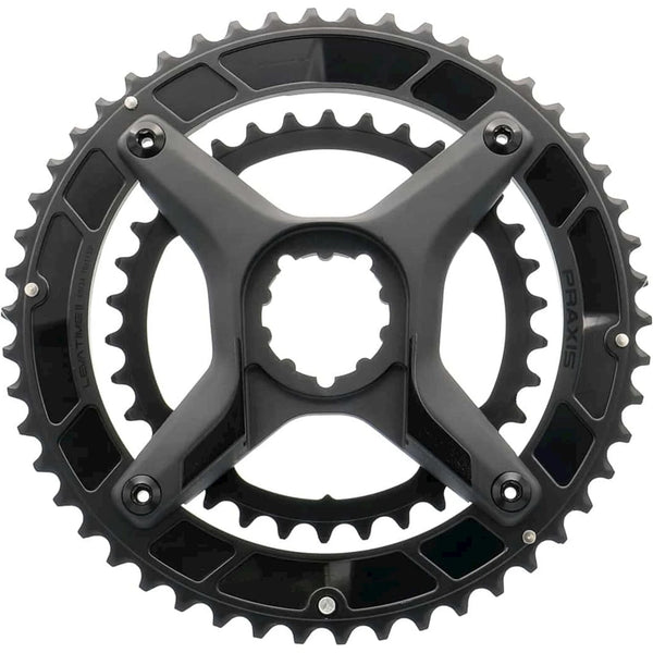 Praxis kettingblad LT2 Xring/Spider Kit 52/36 zwart - AE-trading