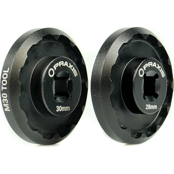 Praxis bottom bracket gereedschap M30 zwart - AE-trading