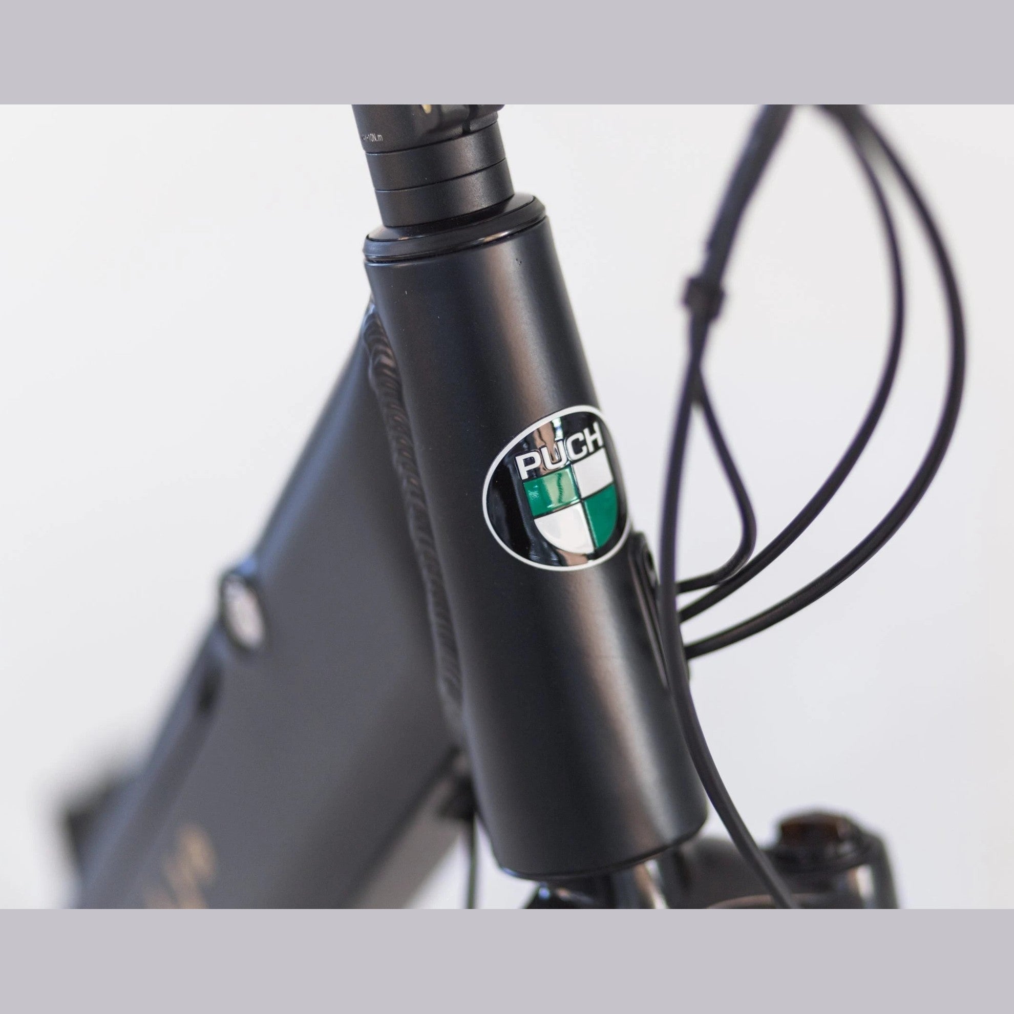 PUCH E-Dance S N7 Elektrische Fiets - Damesfiets - Mat Zwart - Lage instap - Ananda M80 - 7-versnellingen - E-bike