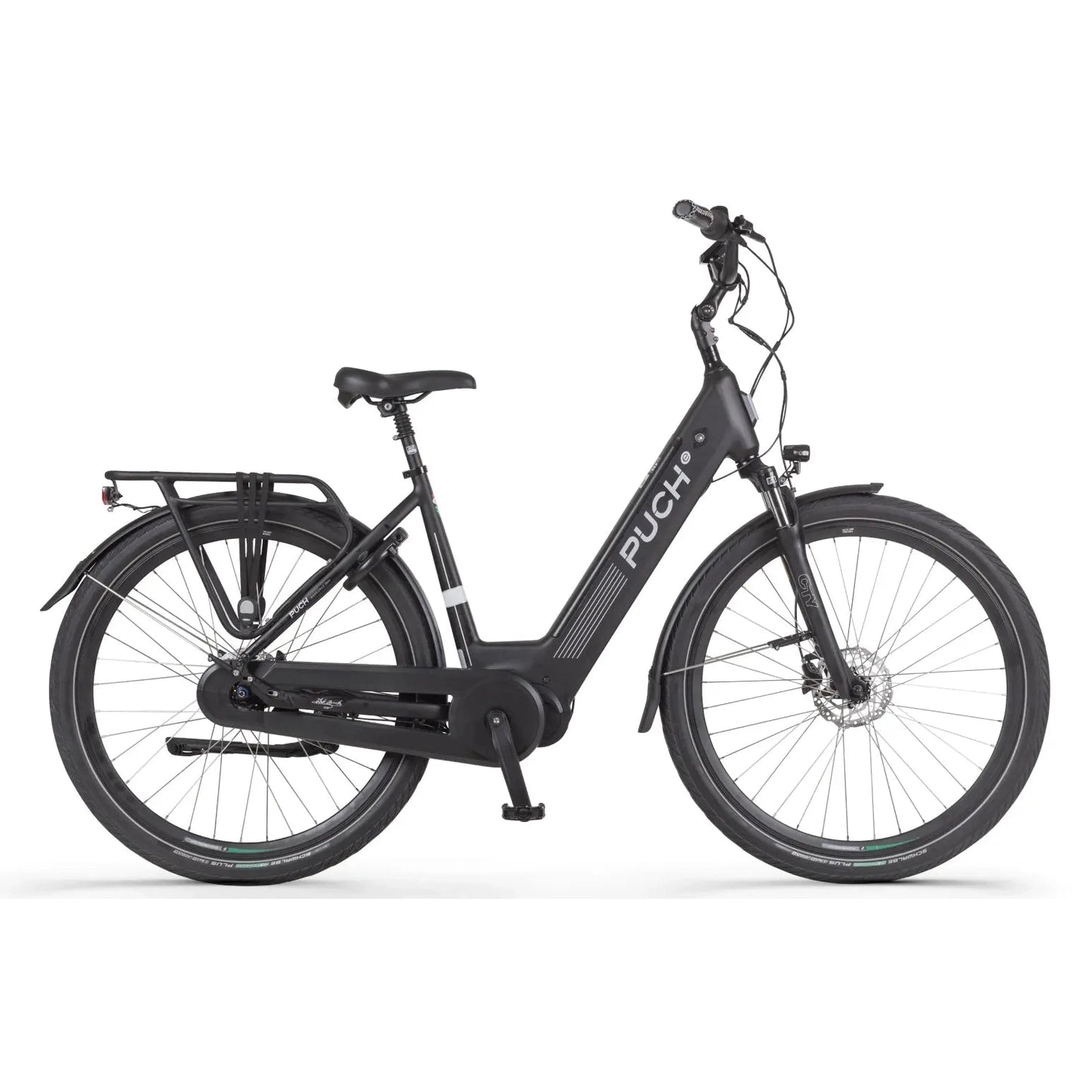 PUCH E-Modern Basic N7 Elektrische Fiets – Damesfiets - 54cm – Black Matt - AE-trading