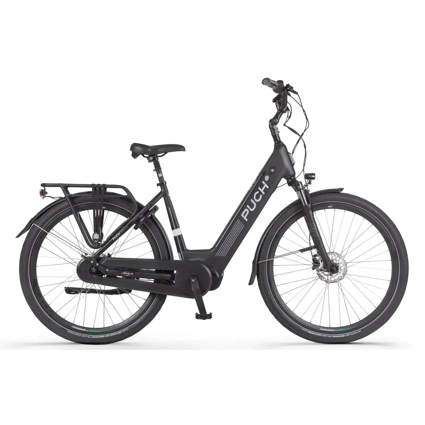PUCH E-Modern Basic N7 Elektrische Fiets – Damesfiets - 54cm – Black Matt - AE-trading