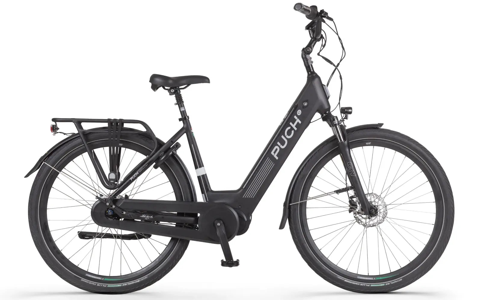 PUCH E-Modern Basic N7 Elektrische Fiets – Damesfiets - 54cm – Black Matt - AE-trading