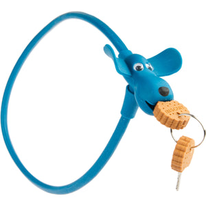 PexKids kabelslot siliconen Flappie blauw - AE-trading