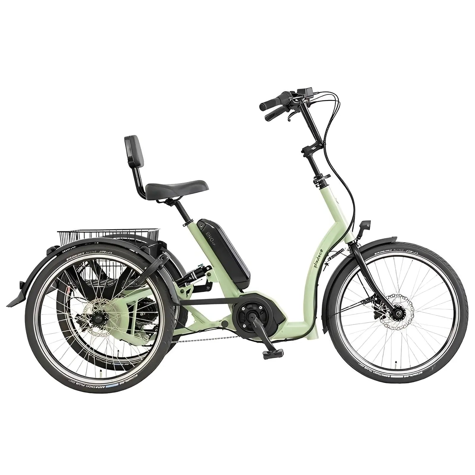 Pfautec Eno AP – Elektrische driewieler - 800 Wh - Lichtgroen - AE-trading