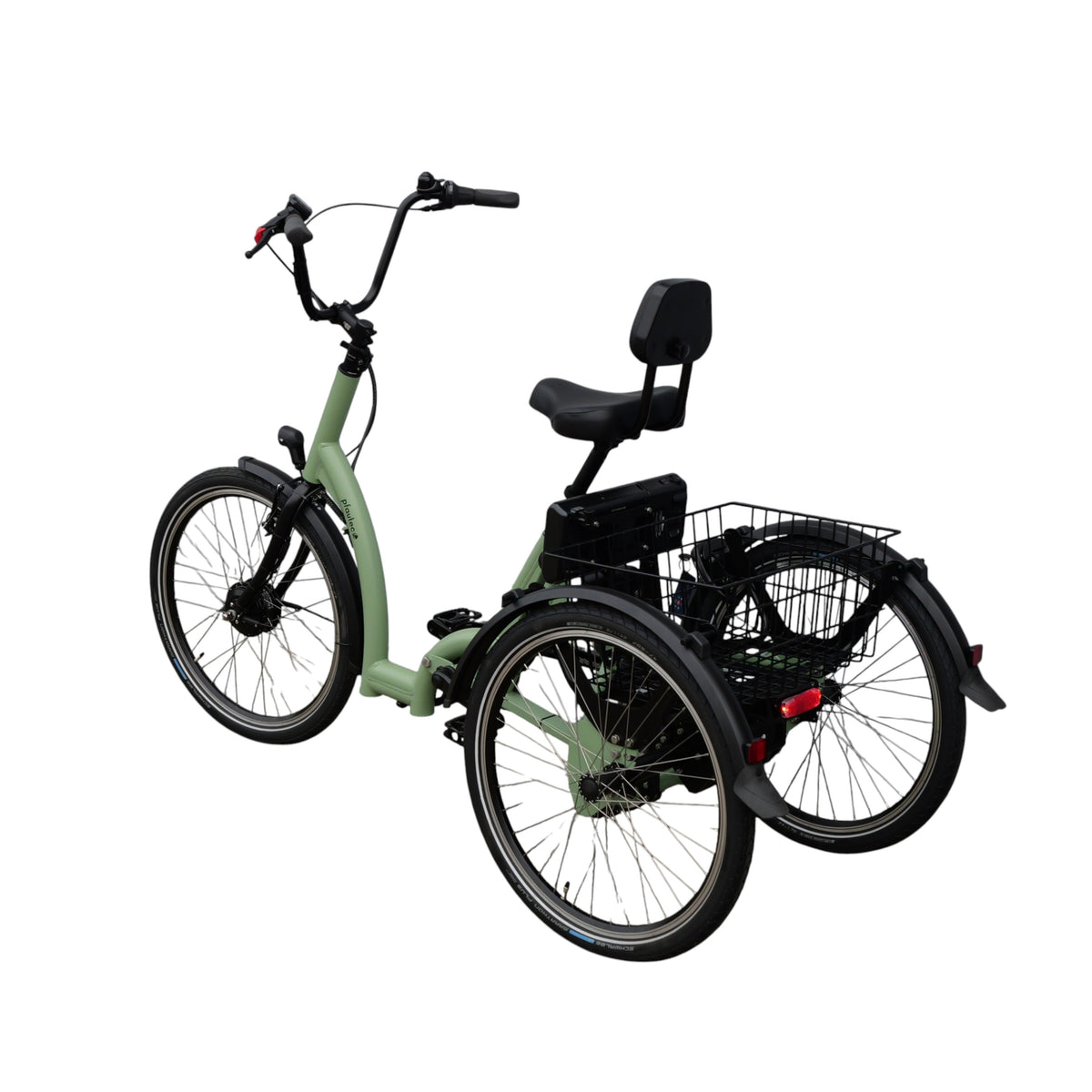 Pfautec Eno FM - Elektrische driewieler - 324 Wh - Lichtgroen - AE-trading
