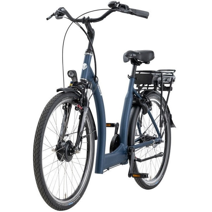 Pfautec Fena FM – Blauw – Elektrische Fiets – 324Wh accu - Extra lage instap 29cm – Voorwielmotor – Shimano Nexus 7 - AE-trading