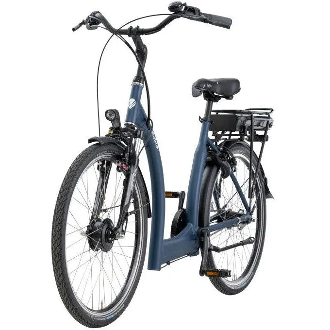 Van Rixtel ComfortFlow – Blauw – Elektrische Fiets – 504Wh accu - Extra lage instap 29cm – Voorwielmotor – Shimano Nexus 7 - AE-trading