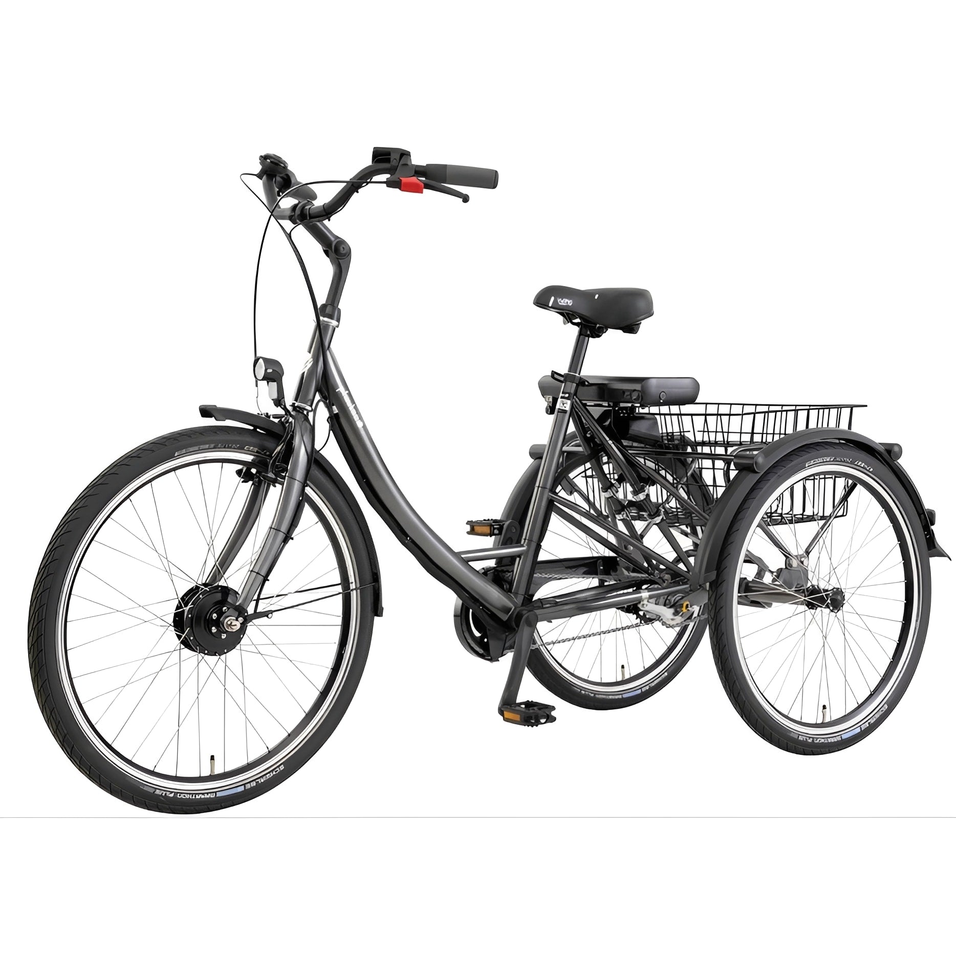 Pfautec Lano FM – Grafiet Metallic – Elektrische Driewieler - AE-trading