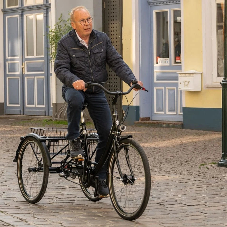 Pfautec Lano – Grafiet Metallic – Driewieler - AE-trading