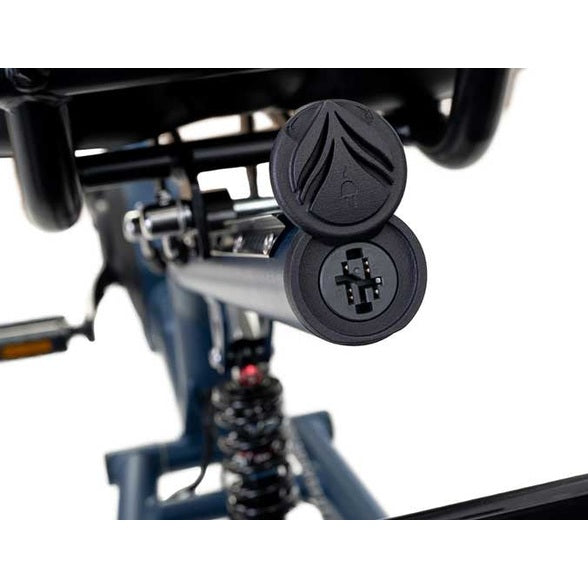 Pfautec Scoobo Smart – Mat Azuurblauw – Elektrische Driewieler met Ergonomisch Premiumzadel met lendesteun - 545WH - AE-trading