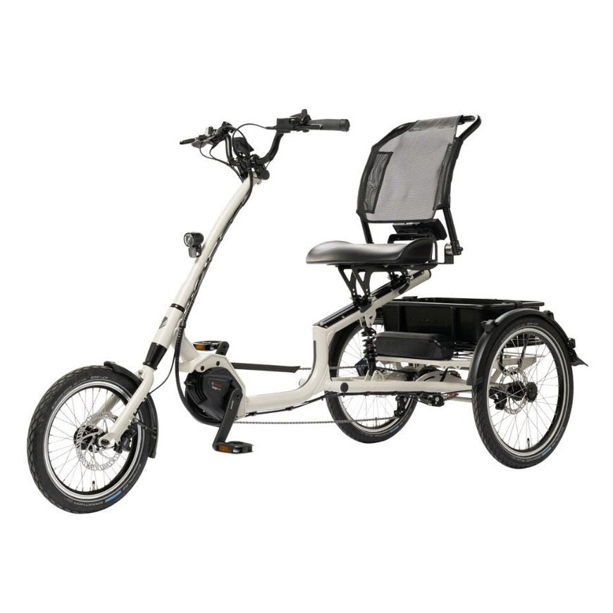 Pfautec Scoobo+ – Zijdegrijs – 545Wh – Bosch Performance CX – Elektrische Driewieler - AE-trading