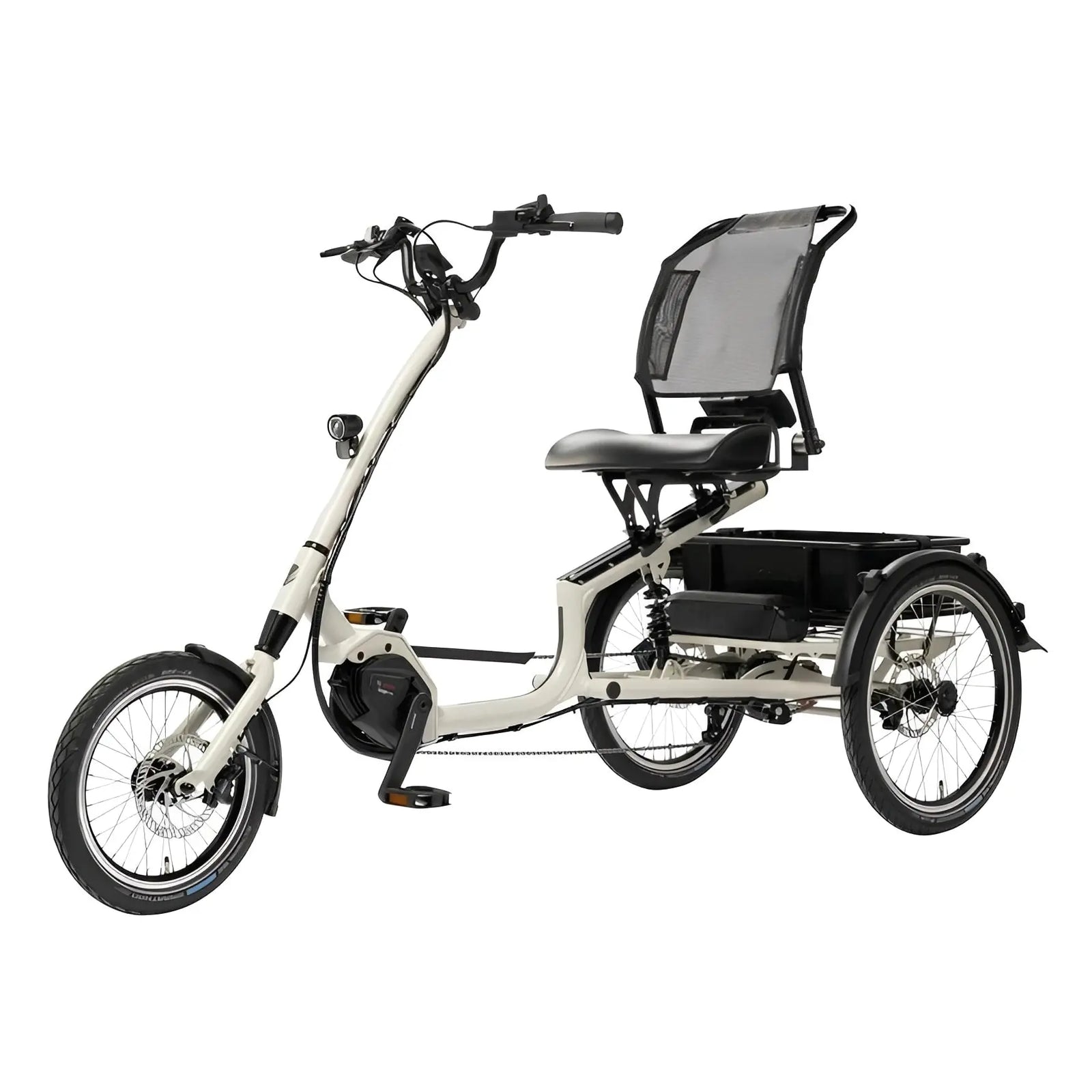 Pfautec Scoobo+ – Elektrische Driewieler – 545Wh – Zijdegrijs - AE-trading