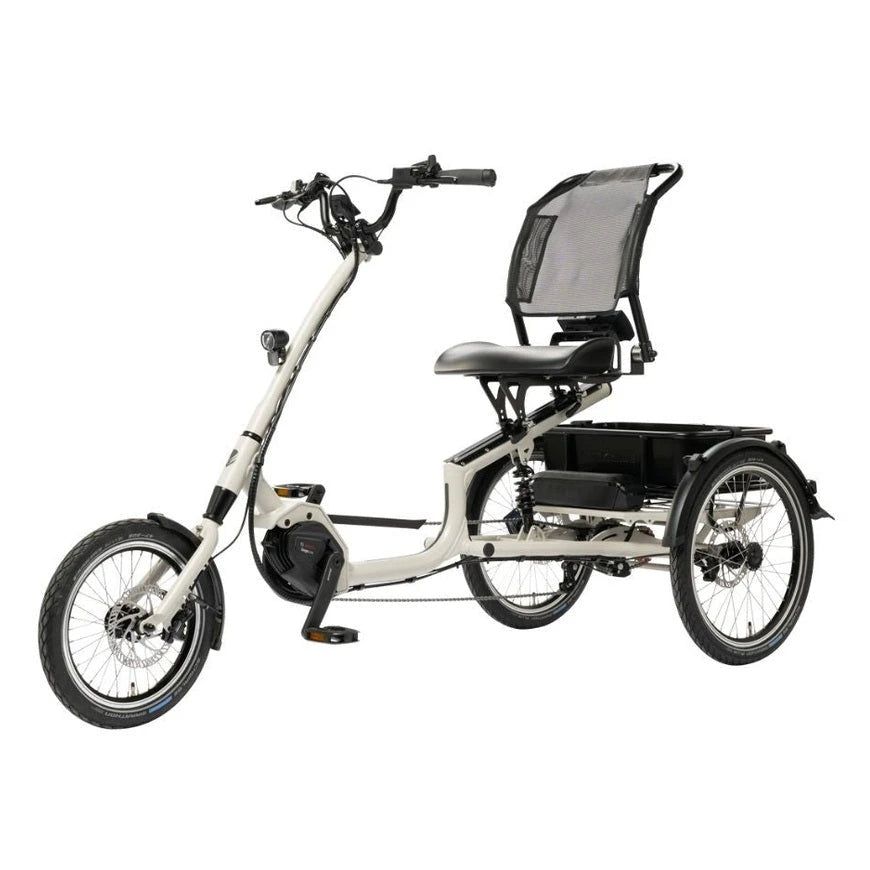 Pfautec Scoobo+ – Zijdegrijs – 545Wh – Bosch Performance CX – Elektrische Driewieler - AE-trading