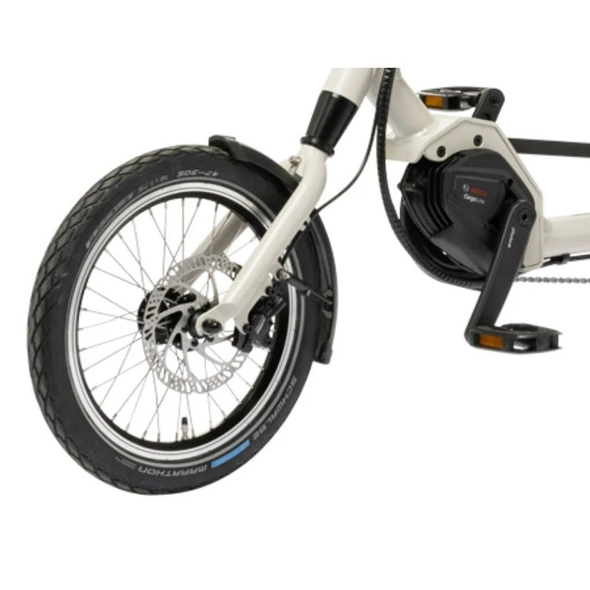 Pfautec Scoobo+ – Zijdegrijs – 545Wh – Bosch Performance CX – Elektrische Driewieler - AE-trading