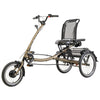 Pfautec Scootertrike FM – Mat Brons/Goud – Ergonomische Comfortzitting - 324Wh - Elektrische Driewieler - AE-trading