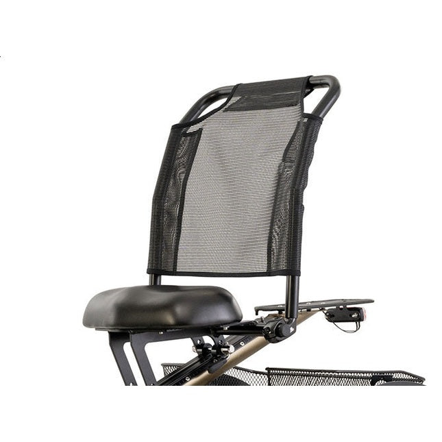 Pfautec Scootertrike FM – Elektrische Driewieler – 324Wh – Mat Brons/Goud - AE-trading