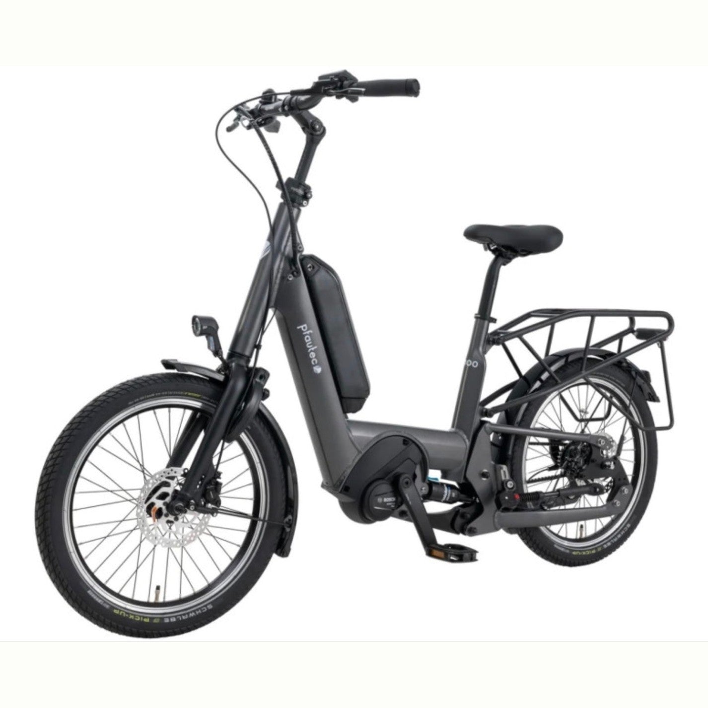Pfautec Smoo Active Line Plus – Grafiet Metallic – Elektrische Fiets – 545Wh accu – Bosch middenmotor – Shimano Nexus 7 – Hydraulische schijfremmen - AE-trading