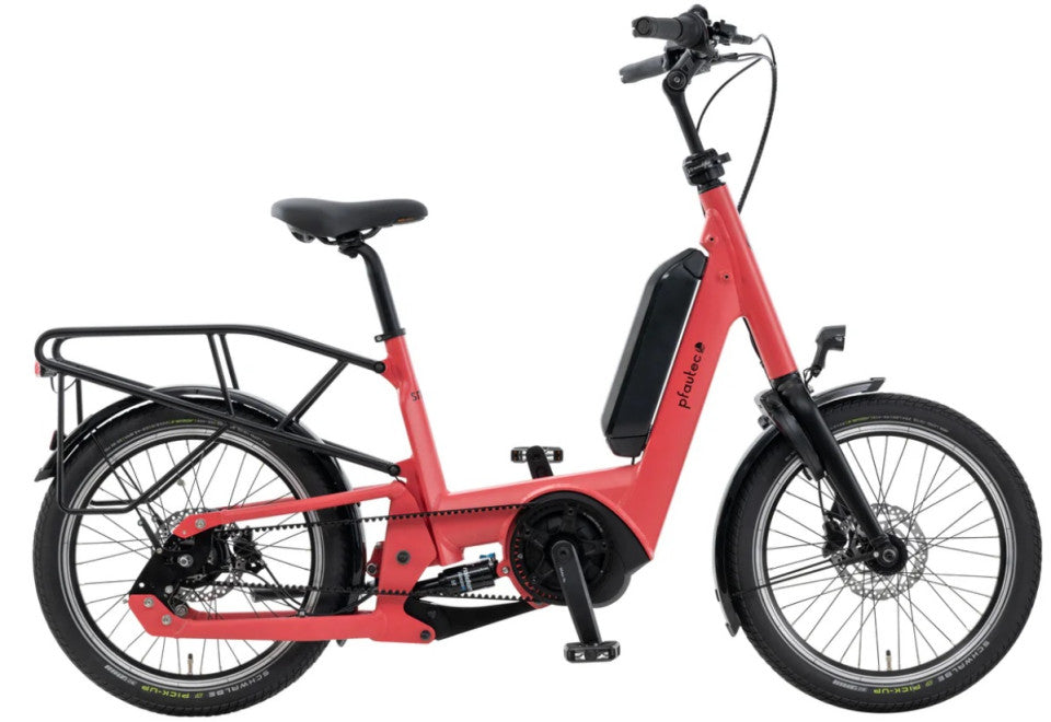 Pfautec Smoo Active Line Plus – Rood – Elektrische Fiets – 545Wh accu – Bosch middenmotor – Shimano Nexus 7 – Hydraulische schijfremmen