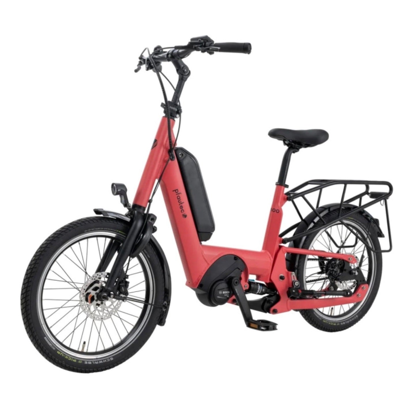 Pfautec Smoo Active Line Plus – Rood – Elektrische Fiets – 545Wh accu – Bosch middenmotor – Shimano Nexus 7 – Hydraulische schijfremmen - AE-trading