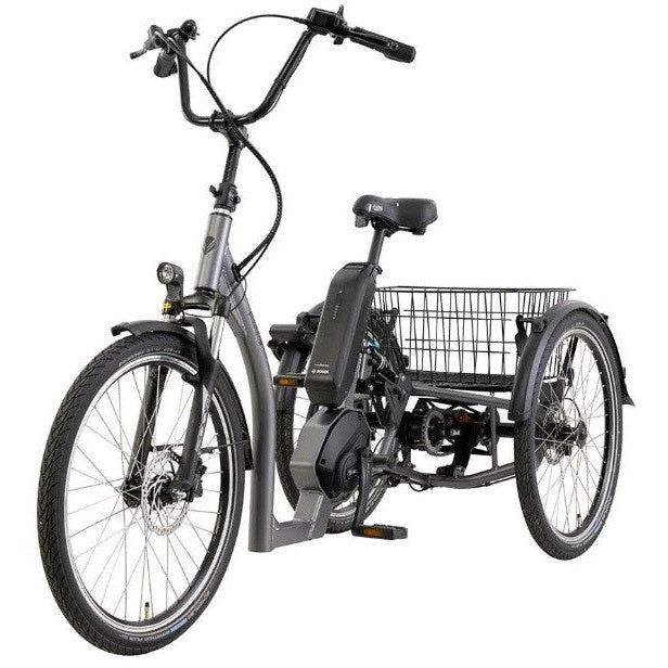 Pfautec Tamo AP – Mat Blauwgrijs – 545Wh - Elektrische Driewieler - AE-trading