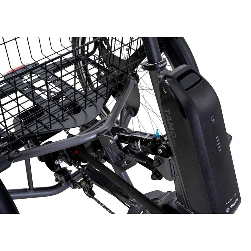 Pfautec Tamo AP – Mat Blauwgrijs – 725Wh - Elektrische Driewieler - AE-trading