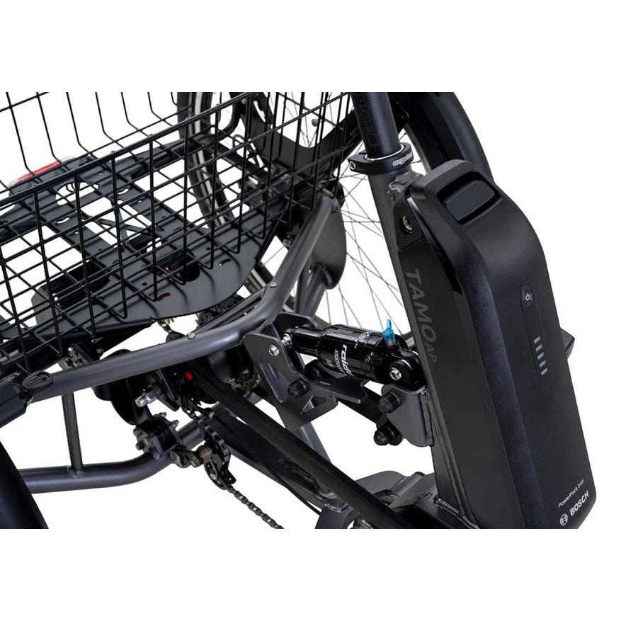 Pfautec Tamo AP – Mat Blauwgrijs – 800Wh - Elektrische Driewieler - AE-trading