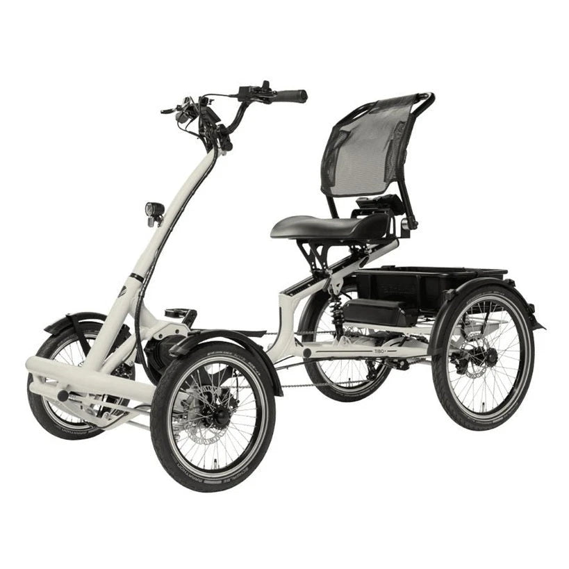 Pfautec Tibo+ – Zijdegrijs – 545Wh – Bosch Performance CX – Elektrische 4-wielfiets - AE-trading