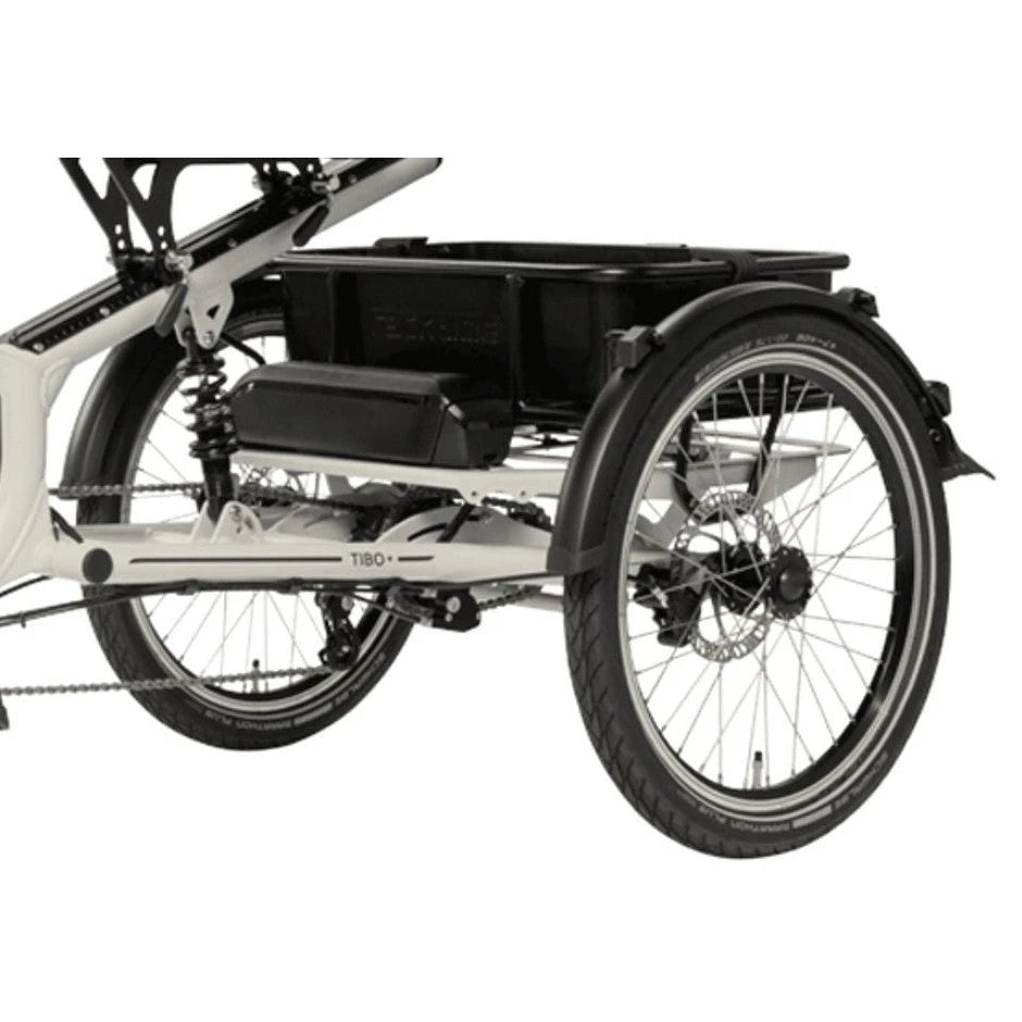 Pfautec Tibo+ – Zijdegrijs – 545Wh – Bosch Performance CX – Elektrische 4-wielfiets - AE-trading