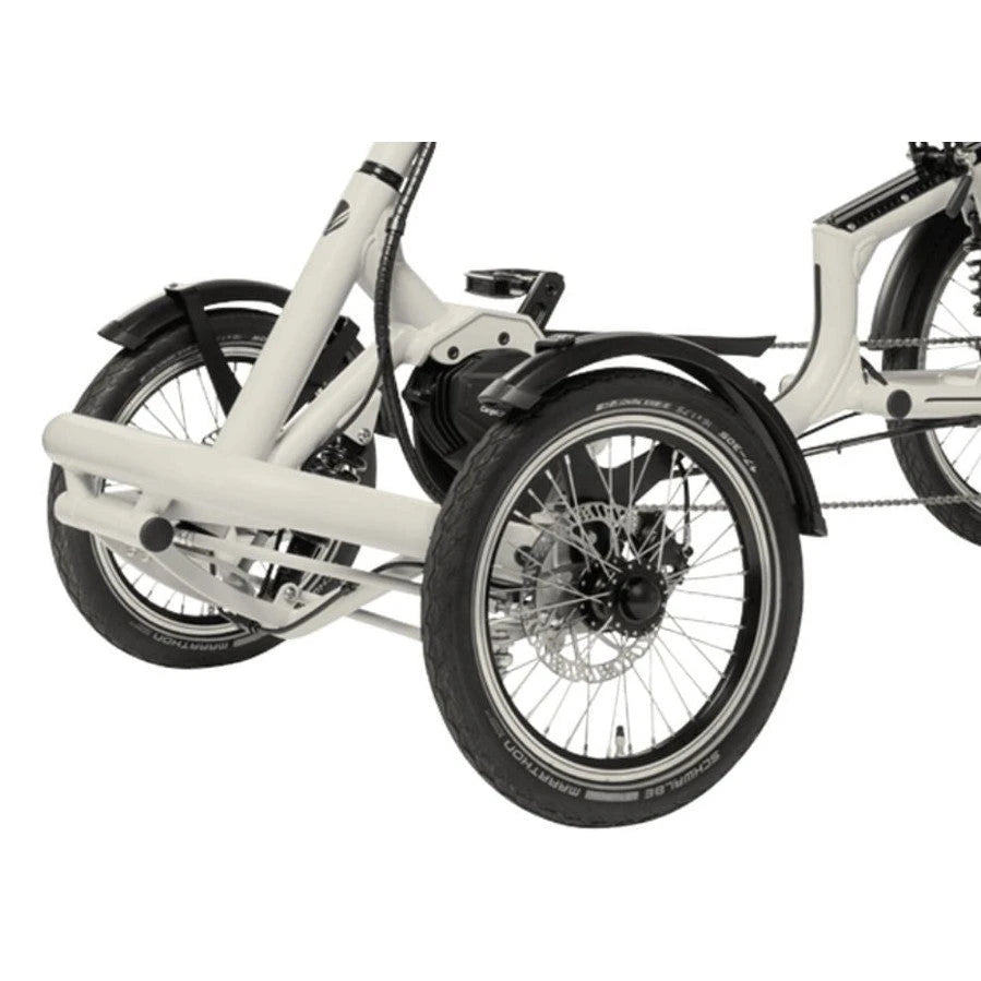 Pfautec Tibo+ – Zijdegrijs – 545Wh – Bosch Performance CX – Elektrische 4-wielfiets - AE-trading