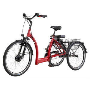 Pfautec Vida FM – Elektrische Driewieler - Robijnrood Metallic - AE-trading