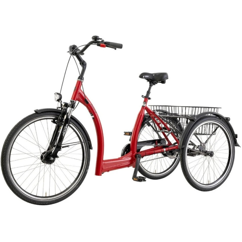 Pfautec Vida – Robijnrood Metallic – Driewieler - AE-trading