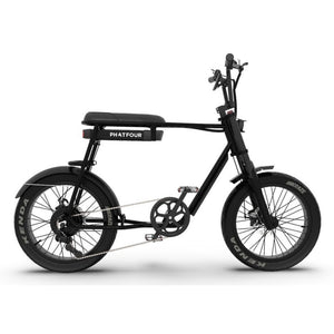 Phatfour FLB+ – Black – 470Wh – Elektrische Fatbike - AE-trading