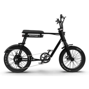 Phatfour FLB+ Fatbike – Zwart - 470Wh - AE-trading