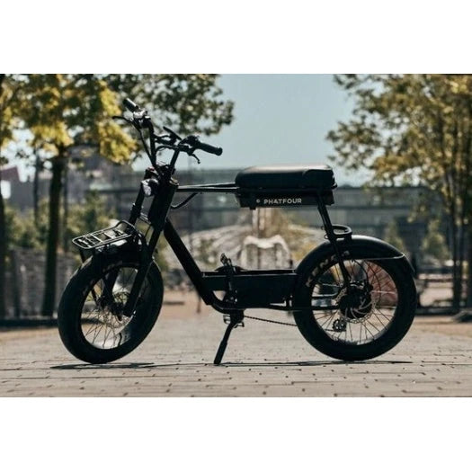Phatfour FLB+ Fatbike – Zwart - 630Wh - AE-trading