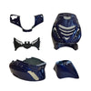 Plaatset Aplus Passend Op Piaggio Zip Sp 5 Delig Mediterranean Bmw Blue Metallic - AE-trading