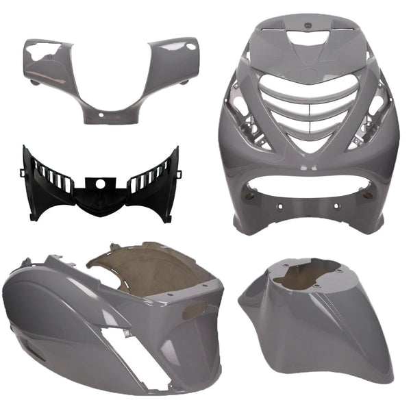 Plaatset Aplus Passend Op Piaggio Zip Sp 5 Delig Nardo Grey - AE-trading
