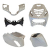 Plaatset Aplus Passend Op Piaggio Zip Sp 5 Delig Pearl White - AE-trading