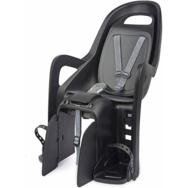 Polisport achterzitje Groovy drager bev. black/dark grey - AE-trading