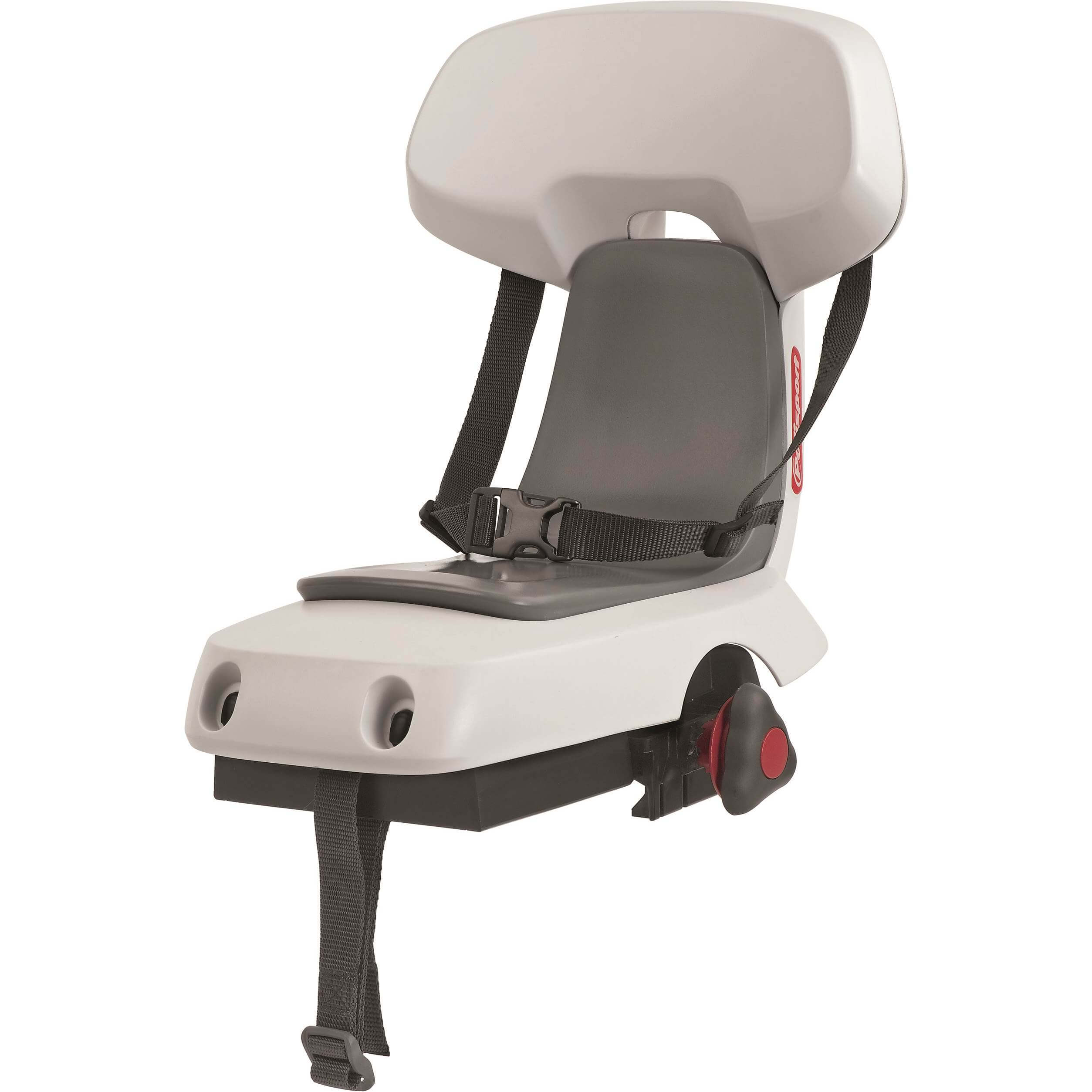 Polisport achterzitje Guppy Junior cool grey / dark grey - AE-trading